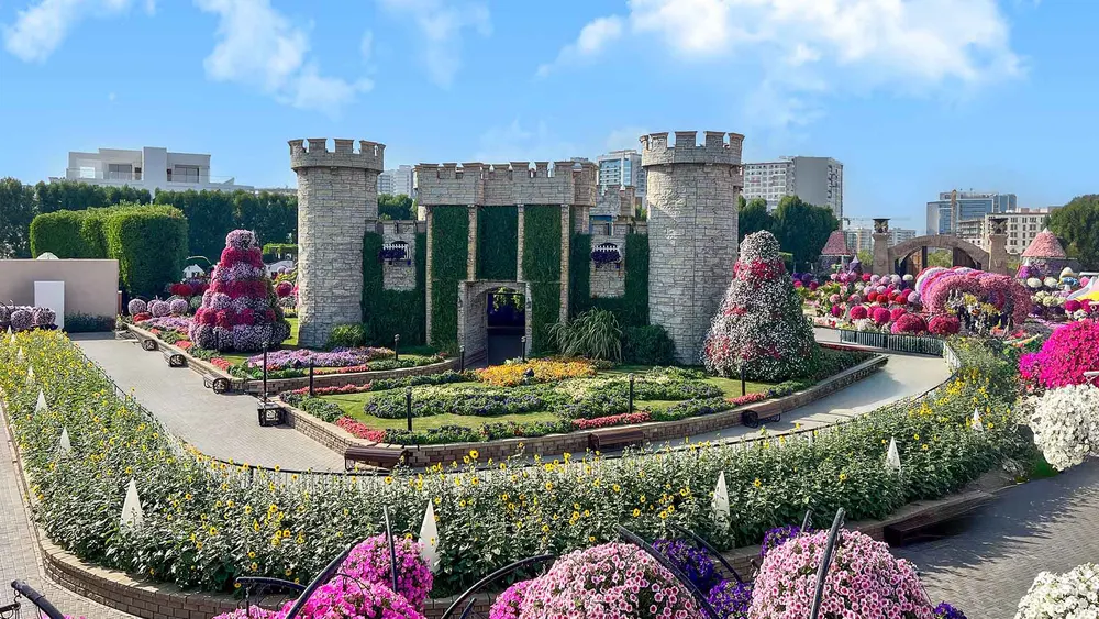 Miracle Garden: 150 milyon çiçek