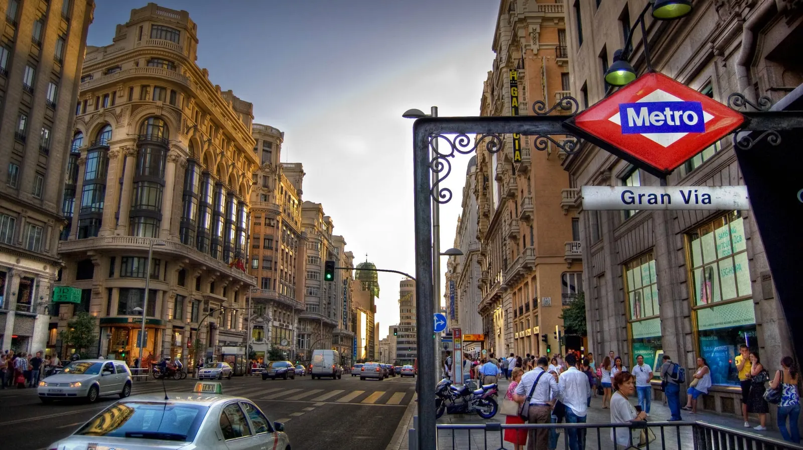 Madrid manzarası